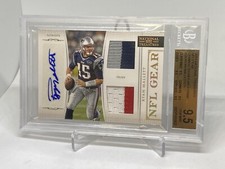 Ryan Mallett 2011 Nat Treasures Rookie Dual PTCH  Auto RPA RC/25 BGS 9.5/10 POP5
