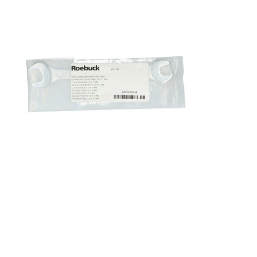 Roebuck 4972129 Open Ended Spanner 13 X 17 Mm New NFP Sealed - Picture 7 of 7