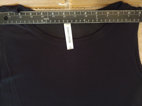 Zenana Outfitters Kleid Large schwarz Maxi ärmellos Pullover Taschen Seitenschlitze - Bild 11 von 18