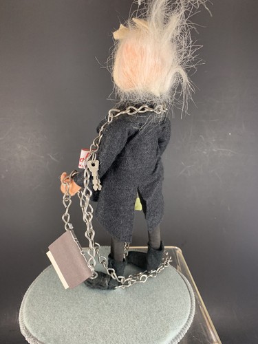 Jacob Marley Annalee Doll Charles Dickens Christmas Carol Ghost Chains Old Man - Picture 7 of 10