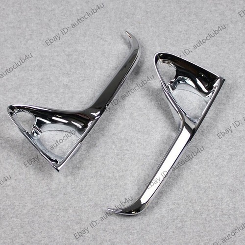 Front Fog Light Lamp Chrome Trim Cover Fits Lexus RX350 RX450h 2016 17 18 2019 - Picture 5 of 10