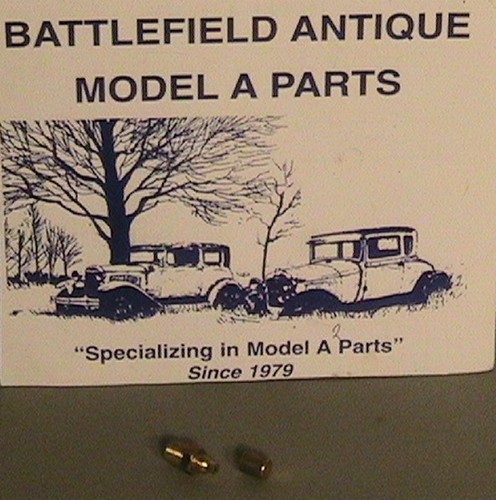 1928 1929 1930 1931 Model A Ford Brass Water Pump Grease Fitting and Cap - Picture 3 of 4