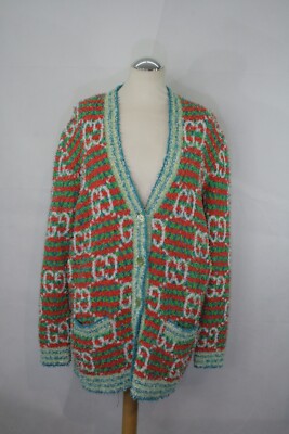 Mega Gucci  Strickjacke bunt  oversized Gr.S   355/2/181  *bitte messen*
