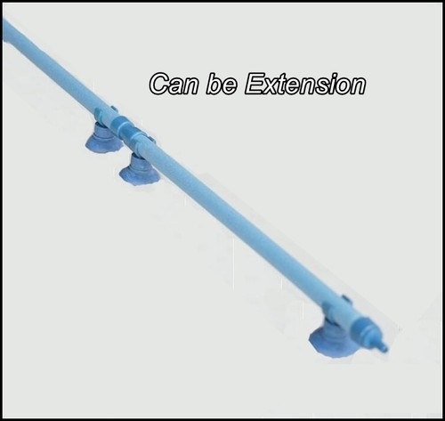 10 Zoll/14 Zoll Fischtank Aquarium Dekor Luft Stein Blase Wandrohr (BLAU) - Bild 4 von 4