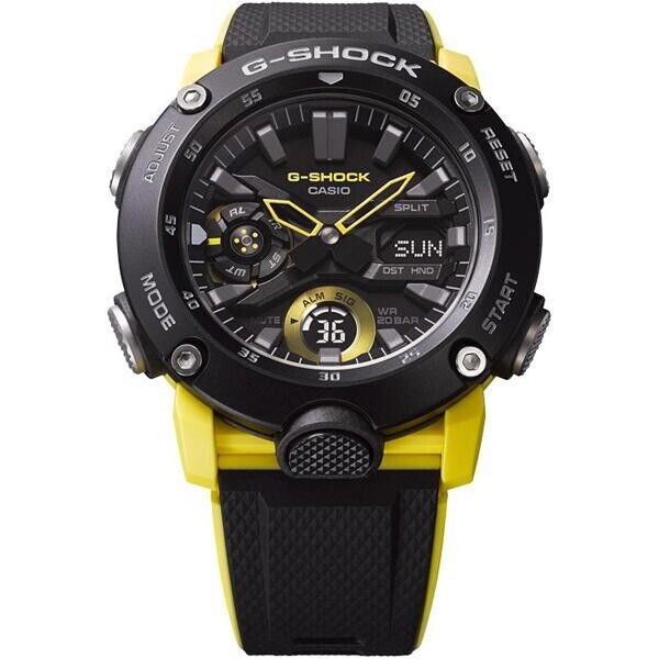 Casio G shock Digital Quartz Resin Strap Men Watch Original New GA 2000 1A9