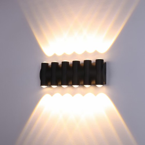 Outdoor/Indoor LED Wall Washer Light Waterproof Up/Down Porch Lamp Fixture Gate - Picture 48 of 52