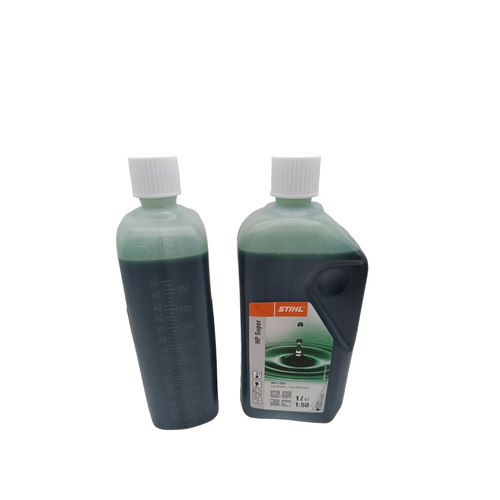 Olio miscela STIHL HP super 1 litro motori 2T Motosega Decespugliatore sintetico - Foto 4 di 4