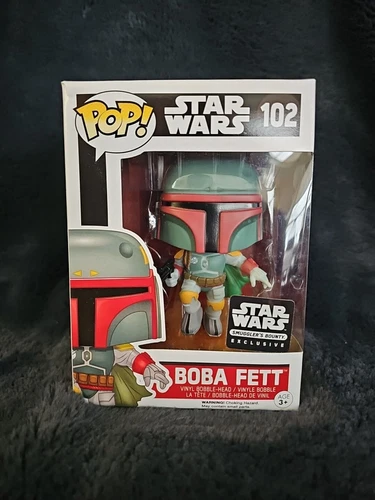 Funko Pop! Vinyl: Star Wars - Boba Fett Flying #102 Smuggler’s Bounty Exclusive