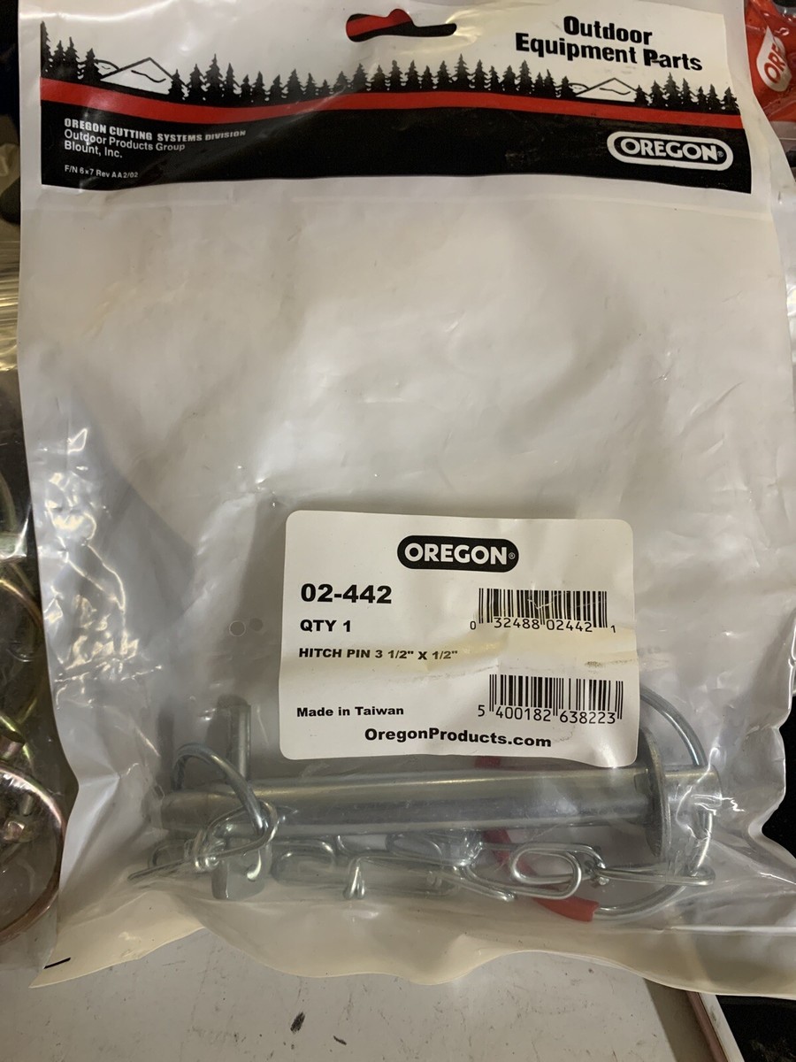 Oregon HITCH PIN 3 1/2IN X 1/2IN 02-442 Genuine Replacement