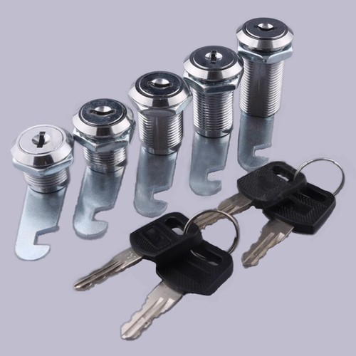 Juego de 4 cerraduras de armario archivador caja de leche buzón de letras cerradura de leva armario cerradura de cajón - Imagen 1 de 21