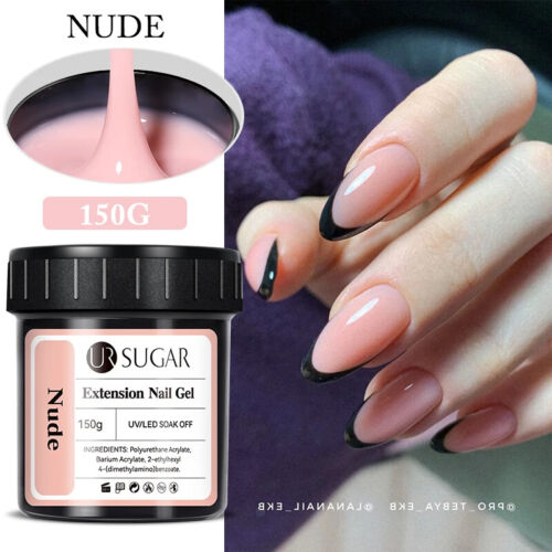50g Clear Extension Nail Gel Polish Nails Finger Extension Acrylic Nail Manicure - Picture 11 of 48