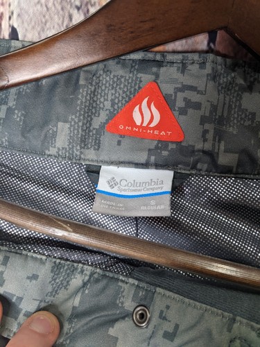 Columbia Ridge 2 Run Schneehose Herren Small 30-32 Omni Heat Camo Snowboard Ski grau - Bild 4 von 12