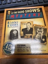 Old Time Radio Shows on 4 CD's MYSTERY 2004 Set