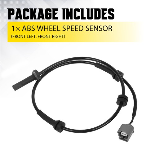 1x Front LH / RH ABS Wheel Speed Sensor for Nissan Rogue 2014 15 16-20 L4 2.5L J - Picture 10 of 11