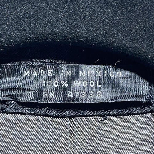 Jones New York Size 40R Black Blazer 3-Button Notch Lapel Double Vented Suit - Picture 9 of 9