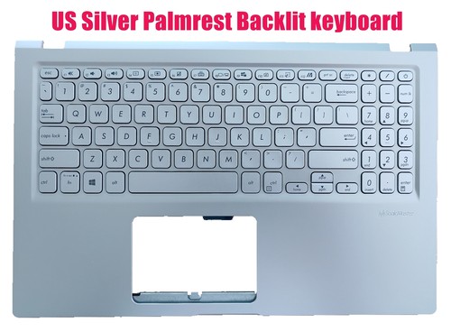 US Palmrest Backlit Keyboard für Asus X515D F515D M515D S515D (ohne SD Kartenloch) - Bild 1 von 4