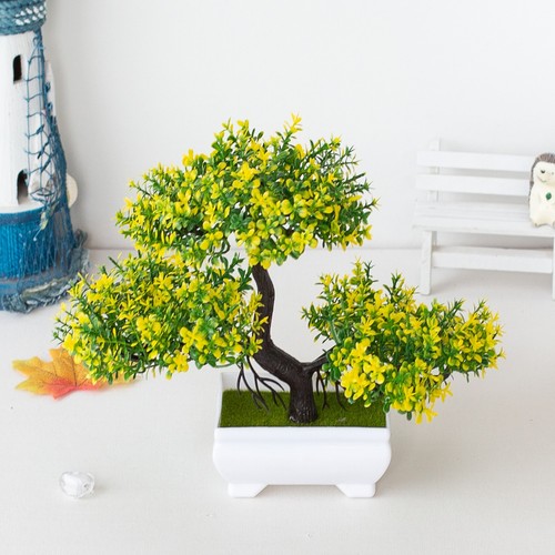 Artificial Bonsai Tree Pot Plant Decoration Home / Office Desk /Windowsill Decor - Picture 30 of 39