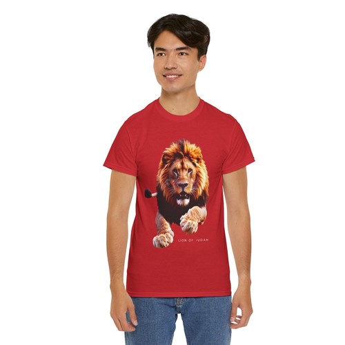 Jesus Lion of Juda Christian Faith Church T-SHIRT GOD Lion King David V 2.0 - Picture 69 of 69