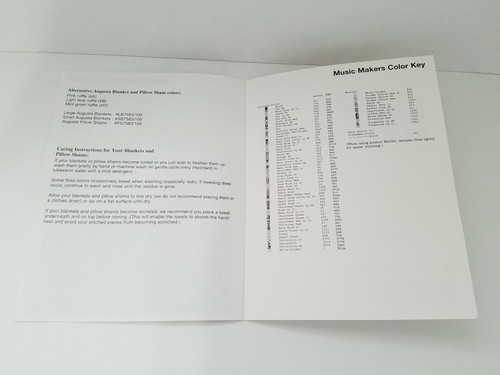 Zweigart MERRY MUSIC MAKERS Cross Stitch Booklet with Patterns - Picture 5 of 6