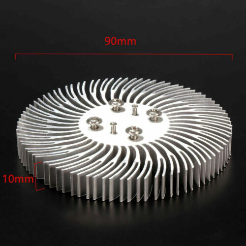 90 mm x 10 mm Rund Montierbar Aluminium Kühlkörper Kühlung für 10 W LED Kühlkörper - Bild 4 von 4
