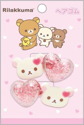 San-x FE41702 Rilakkuma Hair Tie Korilakkuma