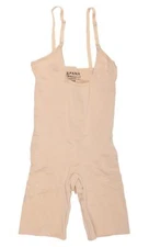 SPANX Shapewear for Women Power Series Open-Bust Mid-Thigh Bodysuit Soft Nude 2X