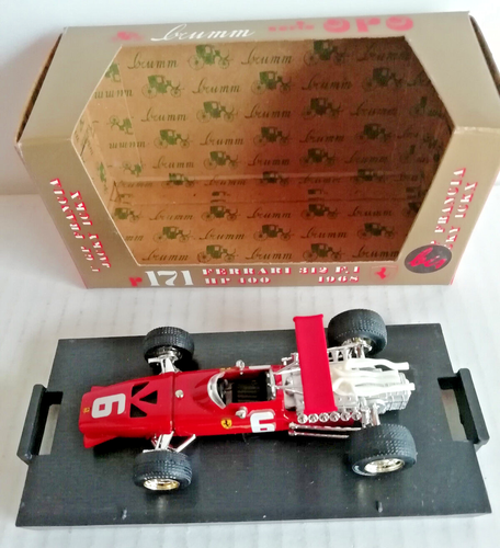 Brumm 1:43 Ferrari 312 F.1 HP400 GP Francia 1968 #6 Jacky Ickx Serie Oro R171 - Bild 16 von 20