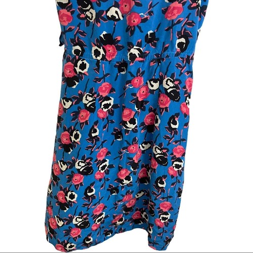 Frock by Tracy Reese 100% silk dress floral size P small ruffles pattern. Floral - Picture 9 of 10