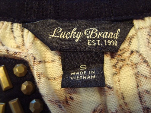 LUCKY BRAND HELLBRAUN KURZÄRMELIG ETHNISCH FLORAL BRONZE KREIS DIAMANT OHRSTECKER KLEIN GEBRAUCHT, IN EINWANDFREIEM ZUSTAND - Bild 6 von 8