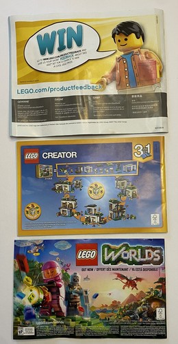 LEGO CREATOR: Space Shuttle Explorer (31066) Retired - MANUALS ONLY - Picture 3 of 3