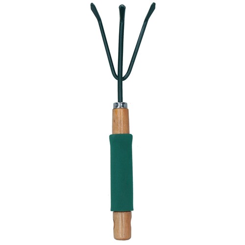 Jardín Hand Rake Arbusto Hojas Removedor Herramienta de jardinería Jardín 320mm - Imagen 2 de 6