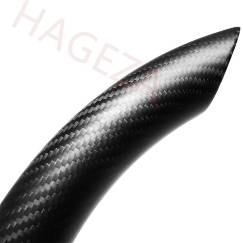 Real Carbon Fiber Car Steering Wheel Button Panel Trim For Tesla Model 3 2024-25 - Foto 95 di 95