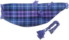 Pride of Scotland Tartan Bagpipe Set Cover  Cord Scottish Highland Bagpipe Set