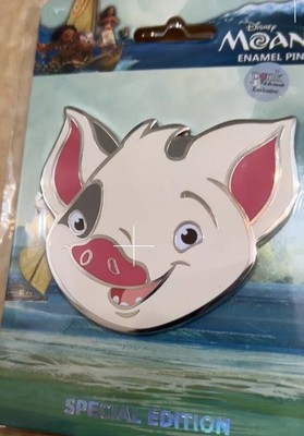Disney Pink A La Mode Portrait Series Moana Pua Face #C Expression 3'' LE300 Pin