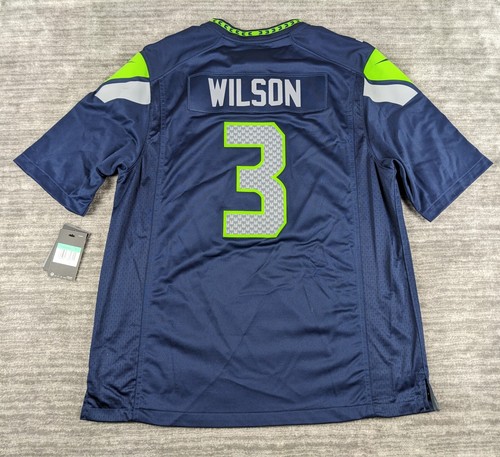 Nike Seattle Seahawks Russell Wilson Jersey NWT Size X-Large - Picture 5 of 8