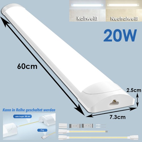 Neu 30-150cm LED Röhre Feuchtraumleuchte Leuchtstoffröhre Neonröhre Röhrenlampe - Bild 14 von 17