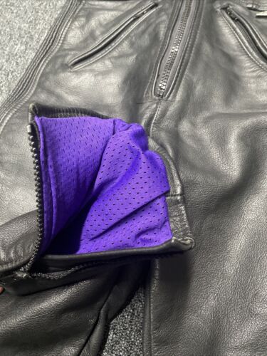 Scott Motorbike ladies leather salopettes 34 UK size 8 Soft Quality Leather - Picture 8 of 11