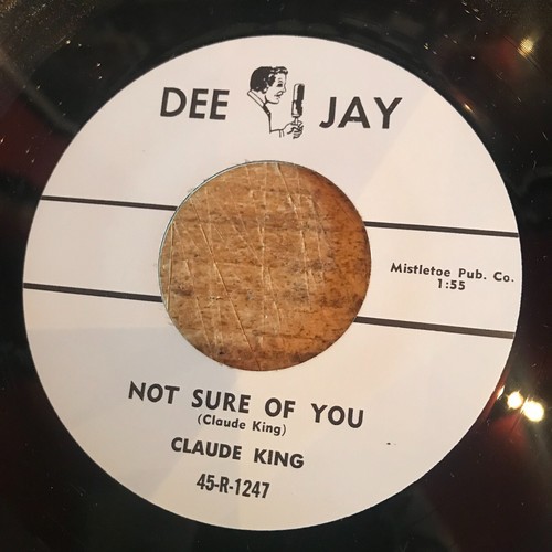 HEAR- 1957 SLAP BASS ROCKABILLY RE - CLAUDE KING - RUN BABY RUN - DEE JAY - Picture 2 of 2