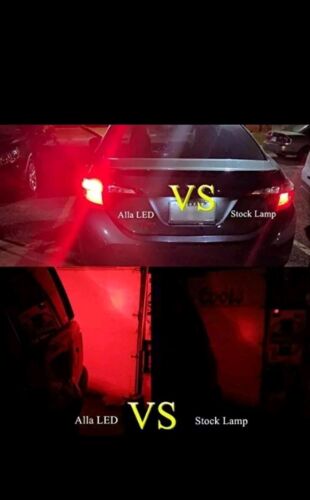Alla Lighting 3157 LED SIGNAL/STOP TAIL/REVERSE/DRL LIGHTS White & RED - Picture 9 of 16