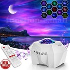 Northern Lights Aurora Galaxy Projector Lamp Music Projection Night Light Gifts