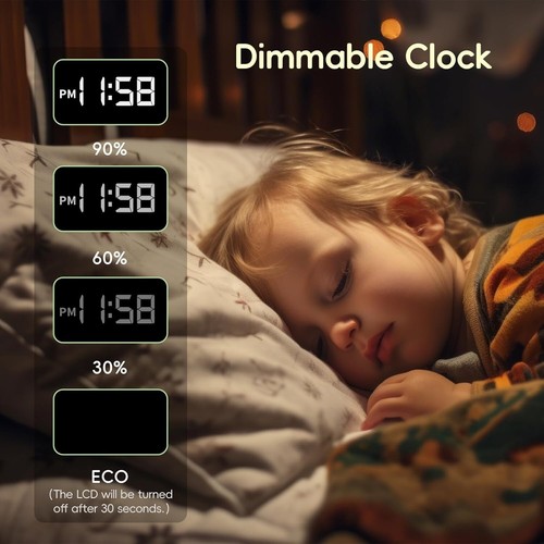 Sunrise Alarm Clock Wake Up Light,Bluetooth Speaker, App Control,White Noise ... - Picture 7 of 8