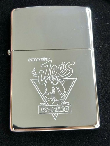 Zippo CAMEL 1994 SMOKIN' JOE'S RACING on High Polish Chrome Lighter Sealed - Picture 7 of 9