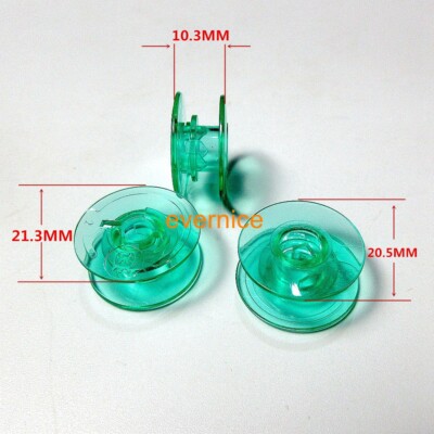 25 Spulen Für Pfaff Performance 5.2 - Grün Transparent