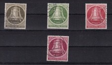 TIMBRES ALLEMAGNE N 68/70 OBL + N 72 OBL