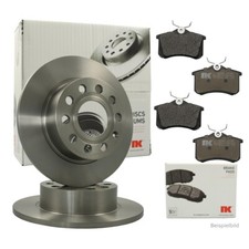 NK Bremsenset hinten Bremsscheiben + Bremsbeläge VW TRANSPORTER T5 Bus