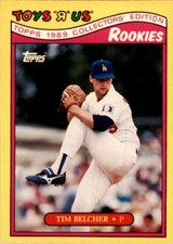 1989 Topps Toys'R'Us Rookies Tim Belcher Baseball Cards #3