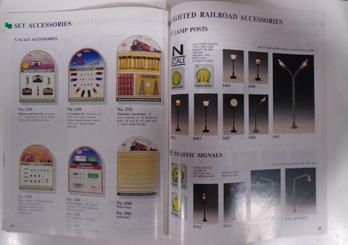 RARE MODEL POWER N TRAIN SETS & ACCESSORIES 1991/92 CATALOG - Picture 17 of 21