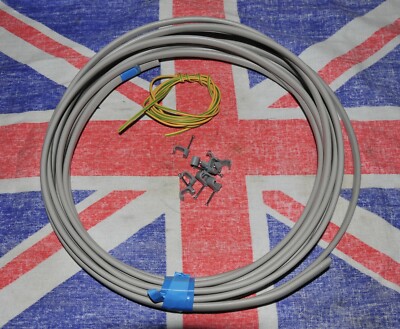 10 Meter 1,5mm Zwillings- und Erdkabel T&E flach grau BASEC 6242Y Beleuchtung