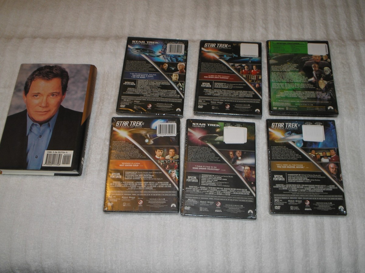This is a DVD and book of Star Trek The original and new