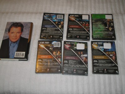 This is a DVD and book of Star Trek The original and new